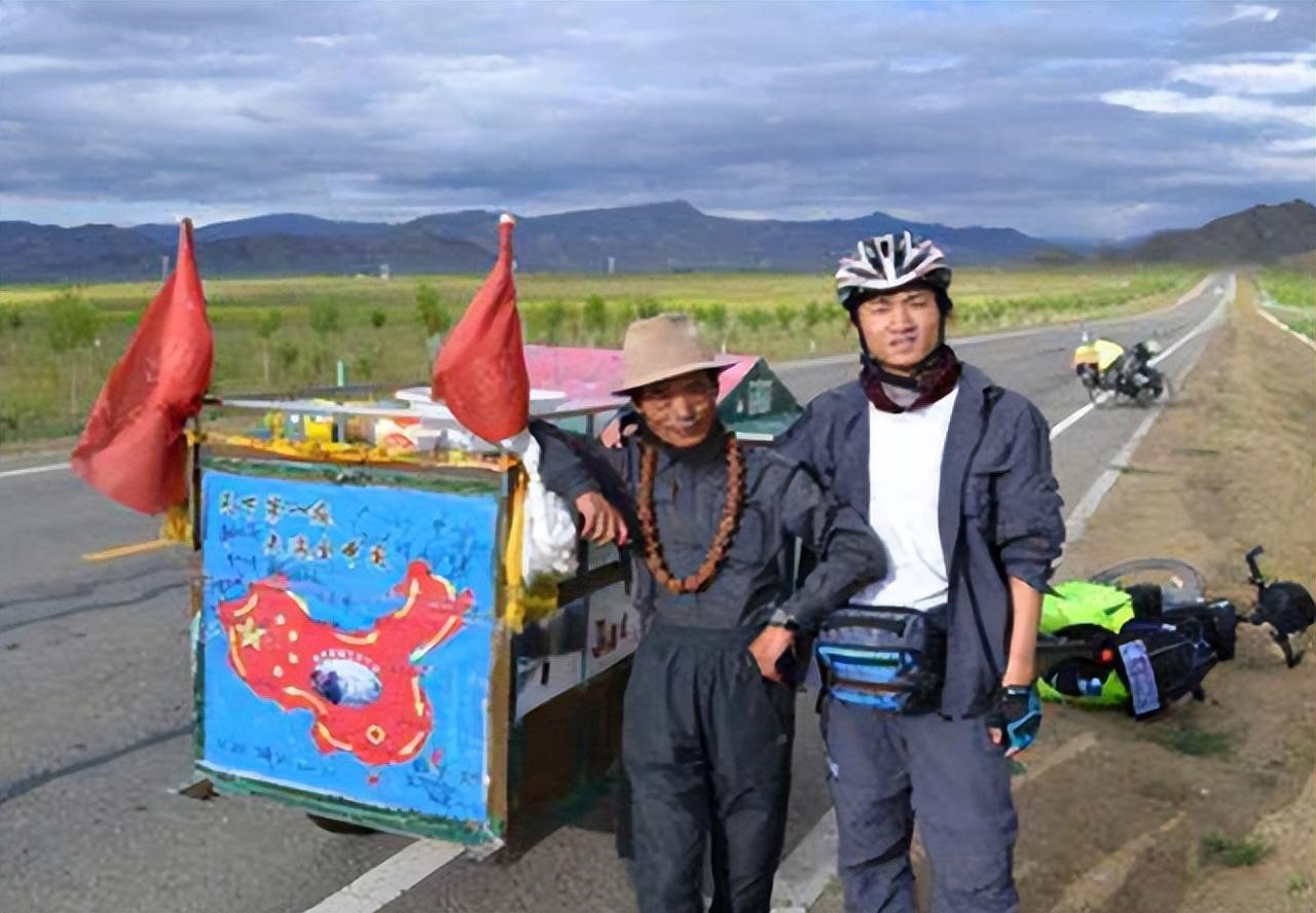 浙江男子痴迷穷游,35年徒步拉车30万公里,59岁走到黑河人没了