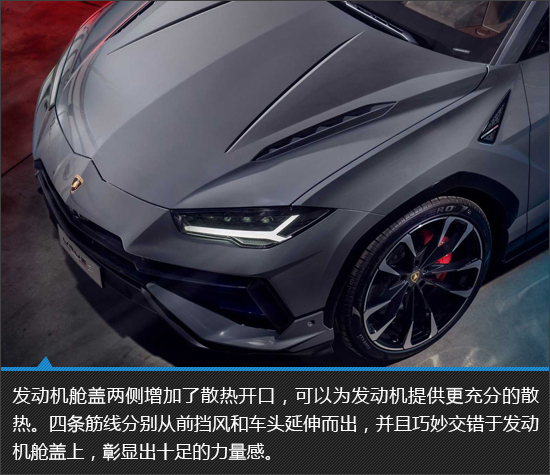 全面进阶更个性 兰博基尼urus s新车图解