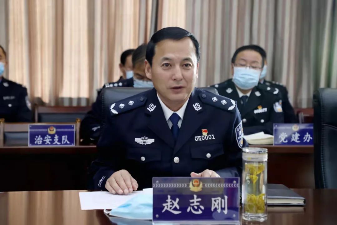 徐志强在酒泉市公安局调研工作