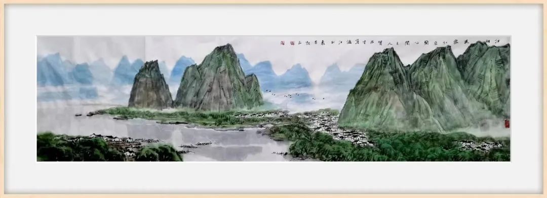 艺术家贺成才:气象自然 墨彩交融