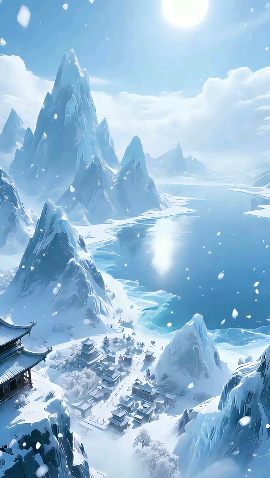 冰雪下古风玄幻城市