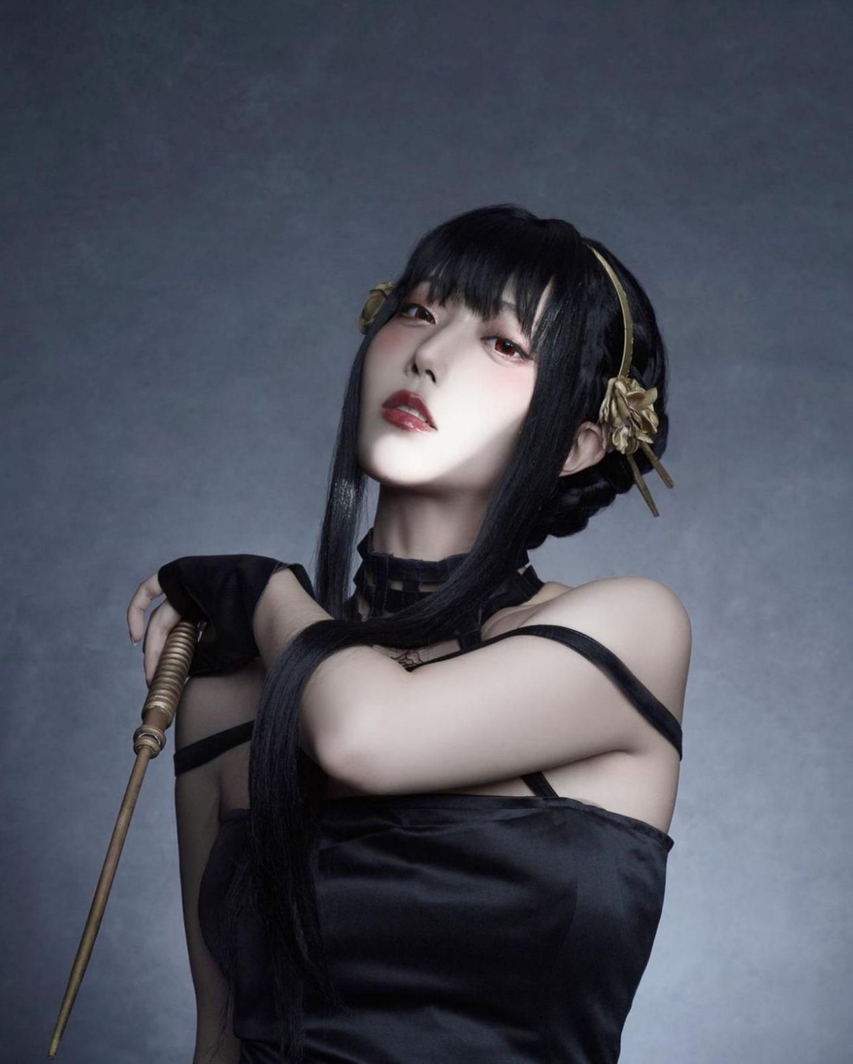 《spy x family》火爆全球,超高质量约儿cosplay气质极致还原