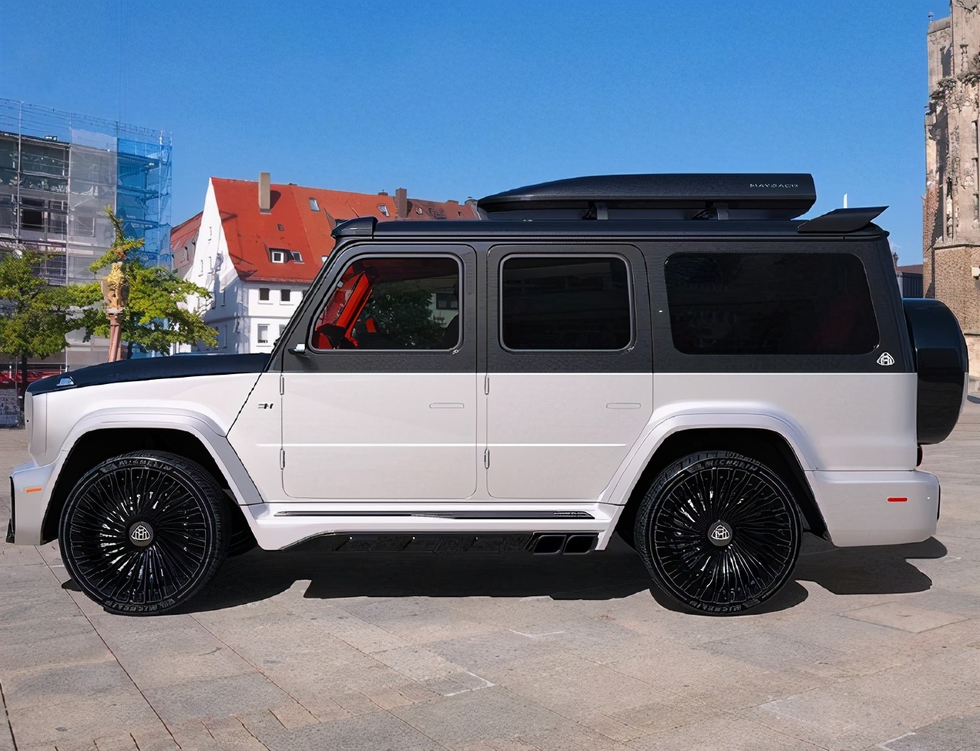 全球首发2021款"迈巴赫"g900,外观奢华 库里南的终极对手来了