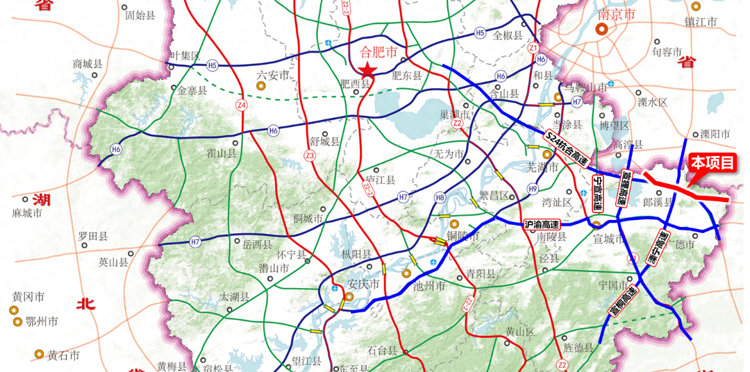 广德北部高速规划图片