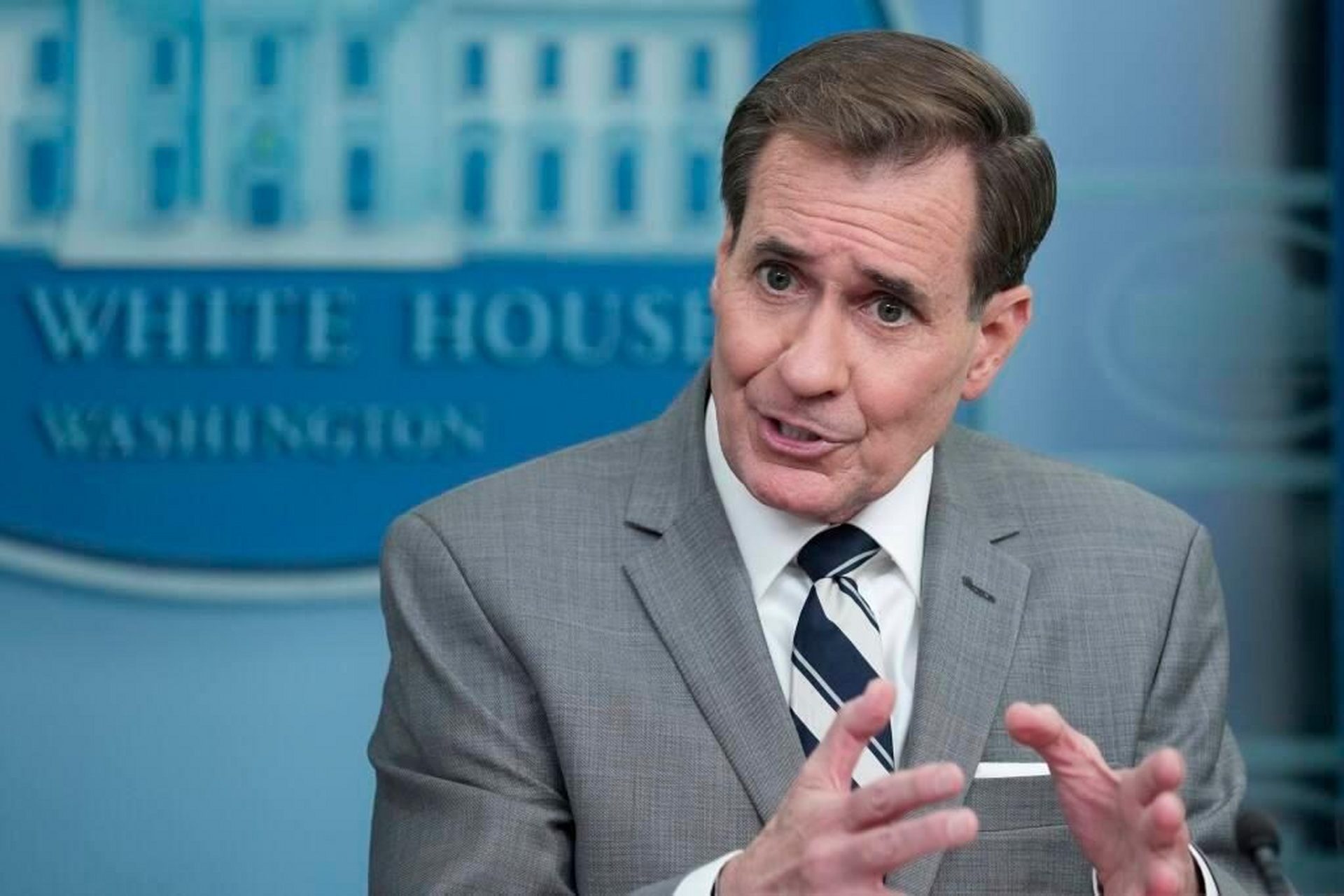 日前,美国白宫国安委员会发言人约翰.