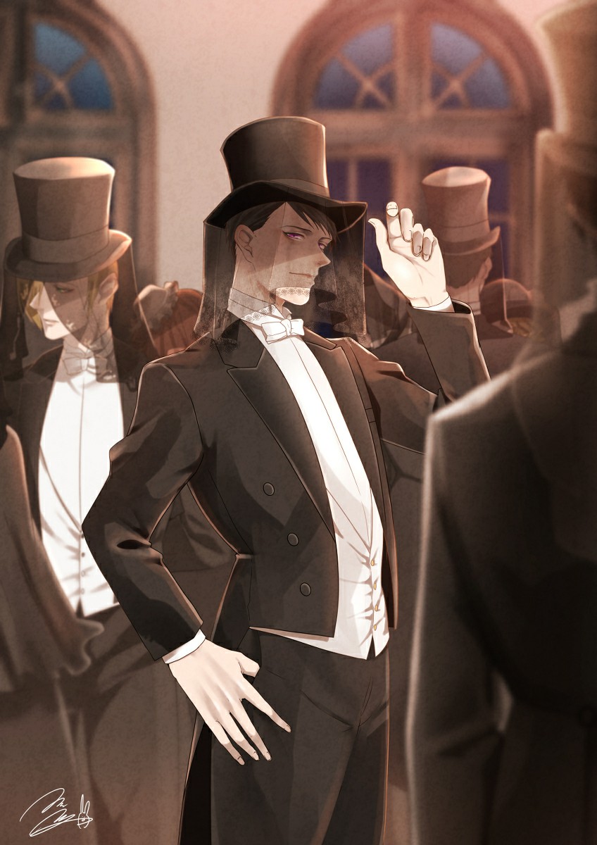 p站美图推荐——礼帽特辑