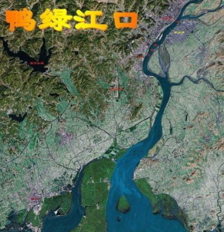 鸭绿江东的地形地势
