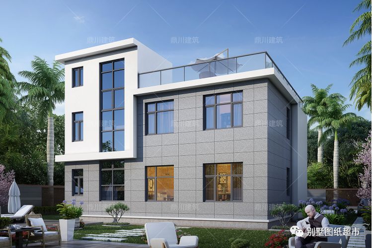 6款平顶农村别墅,美观又实用,颠覆你对平顶房的认知