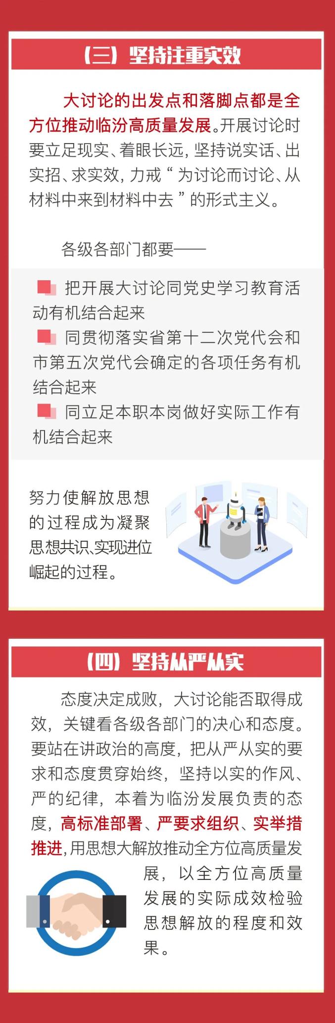 一图读懂"争先,进位,崛起"解放思想大讨论实施意见