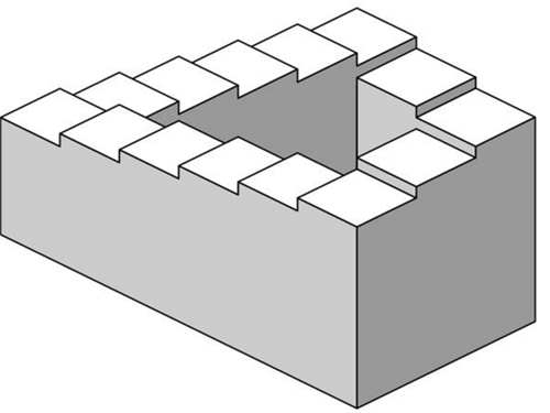 彭罗斯阶梯真永远走不出去?一位荷兰画家,却在画纸上画了出来