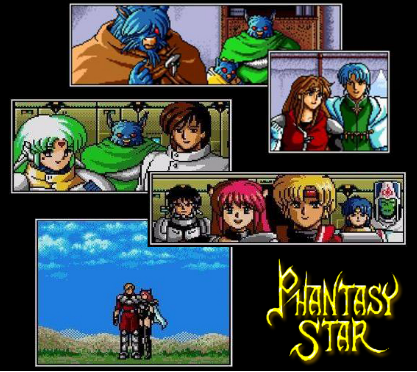 md梦幻之星4,御姐师傅和人造人mm,哪位是你童年时的梦中情人?