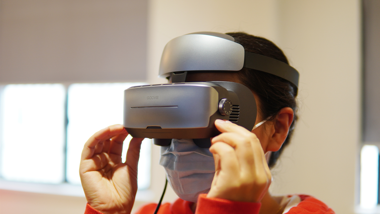 巨幕影院搬回家,goovis g3 max 头戴式显示器让你一秒入戏