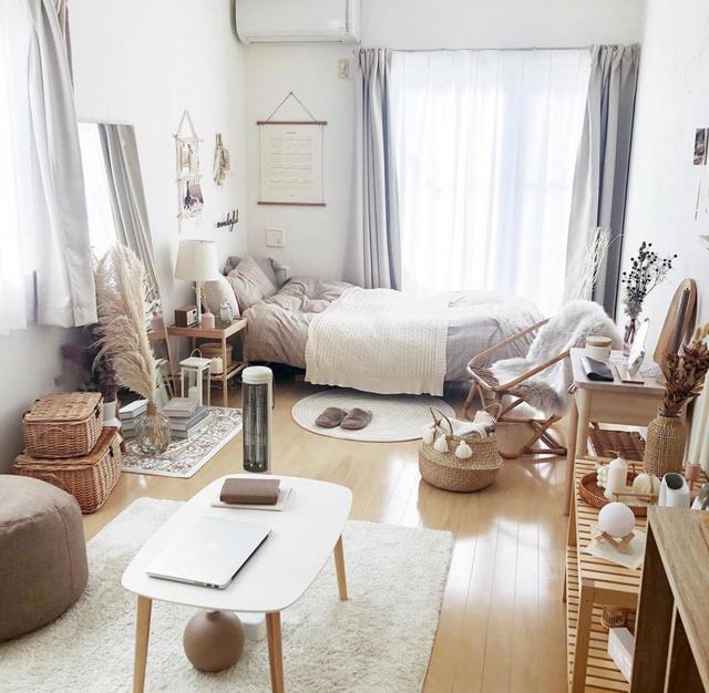 仅28平的日本小蜗居,芝麻大的空间让她布置得温暖治愈,令人羡慕