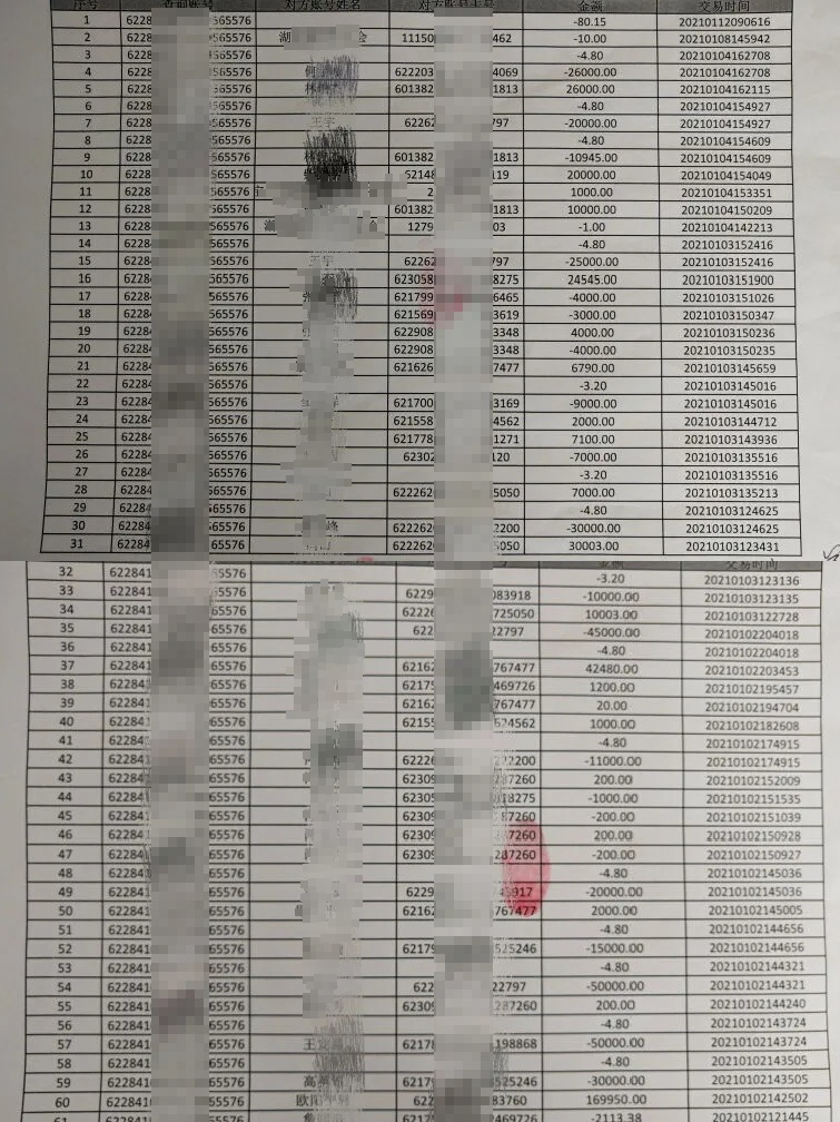 将其名下的一张农业银行卡经蒋某借给他人用于违法犯罪活动，且账户流水数目比较频繁且庞大，达37万余元。