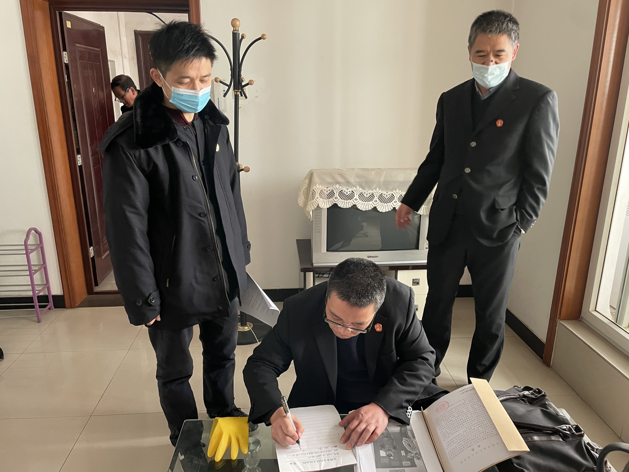 宝鸡市金台区人民检察院现场监督法院执行活动