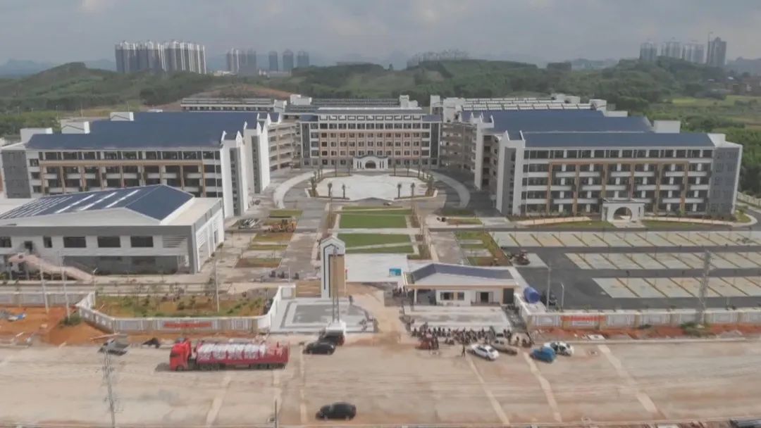靓!这就是来宾一中新校区