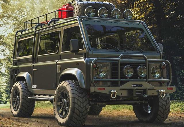 路虎卫士面包车效果图曝光 具备强悍的越野能力