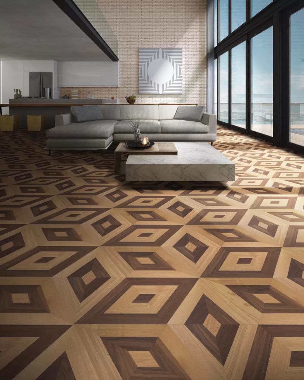 金钢铂林地板丨爆火的美拉德风美学家居,有一种美到犯规的高级!