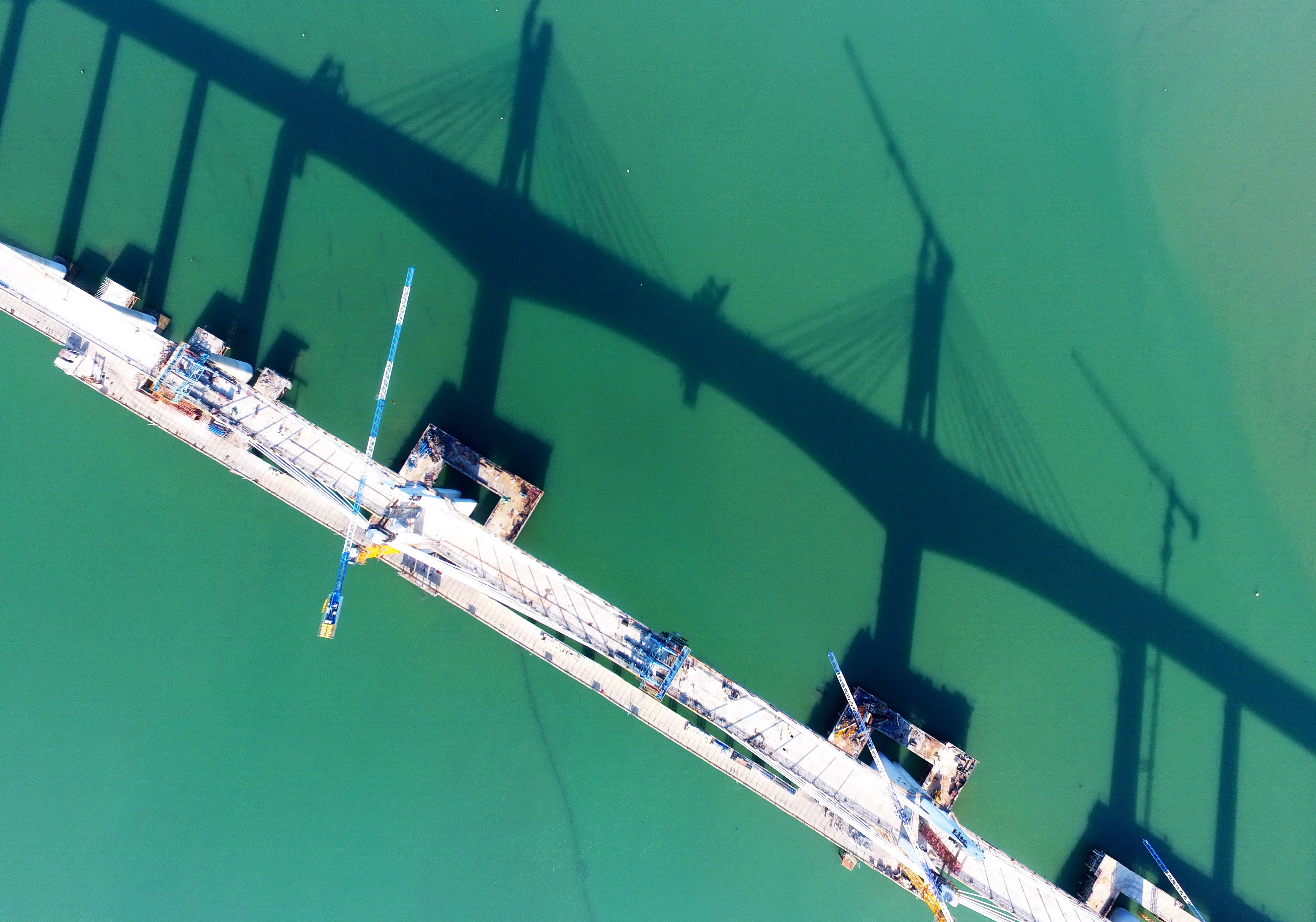 莆田湄洲湾跨海大桥图片