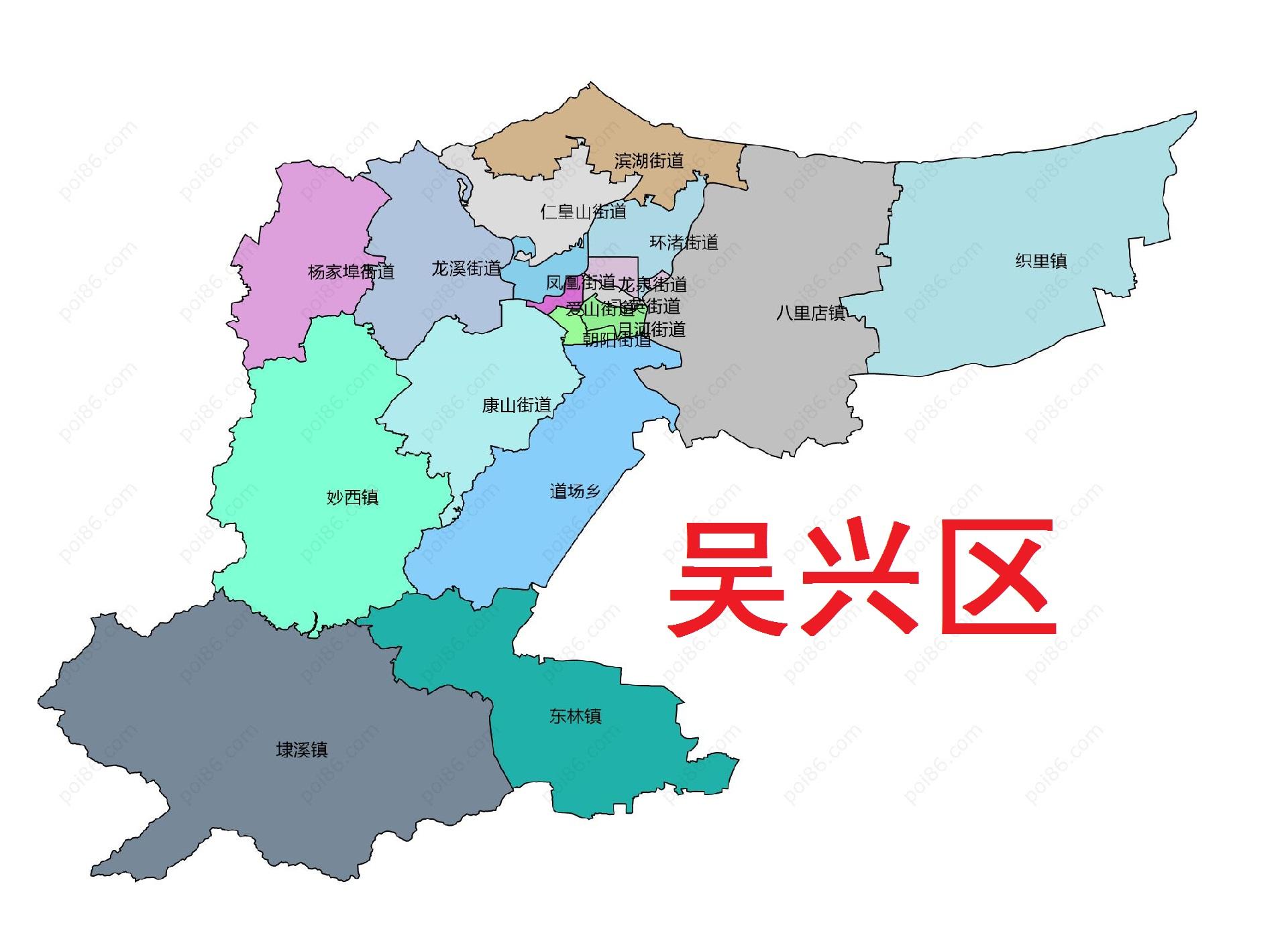 浙江省湖州市各县区介绍