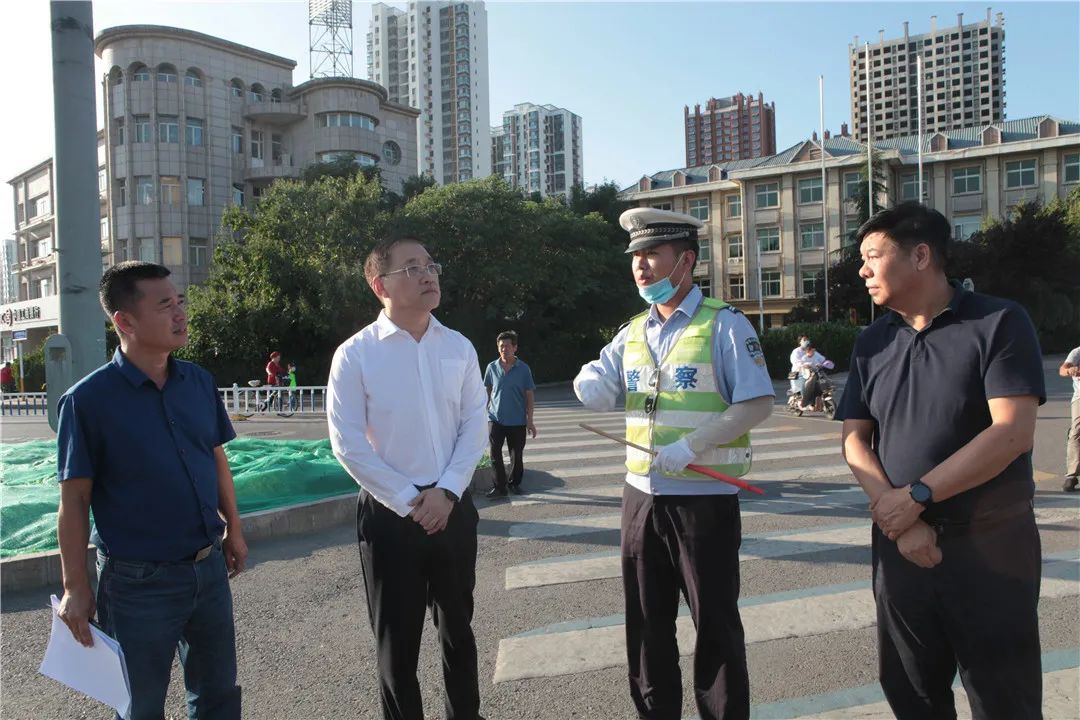 【创城我们一起】赵晋进督导调研争创全国文明城市工作