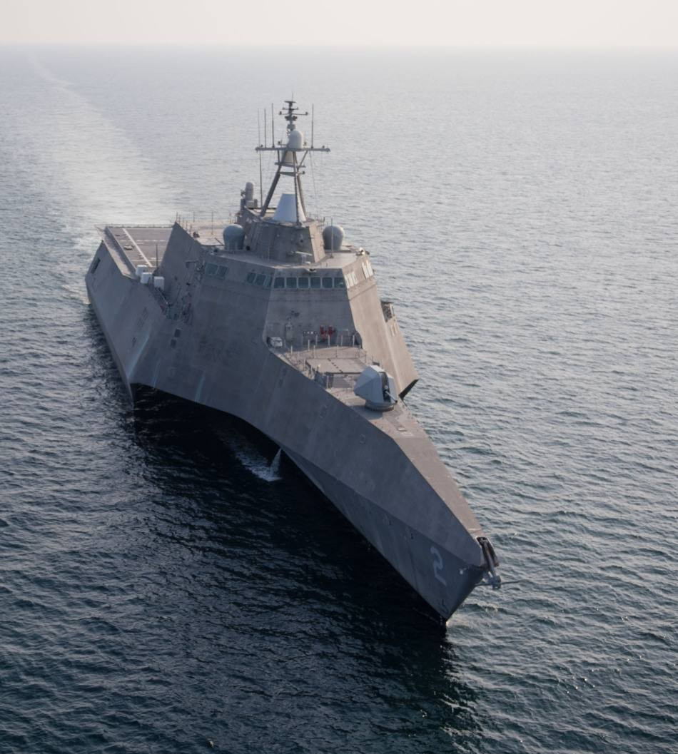 【军事科普】"独立"级濒海战斗舰的三体船方式的特点