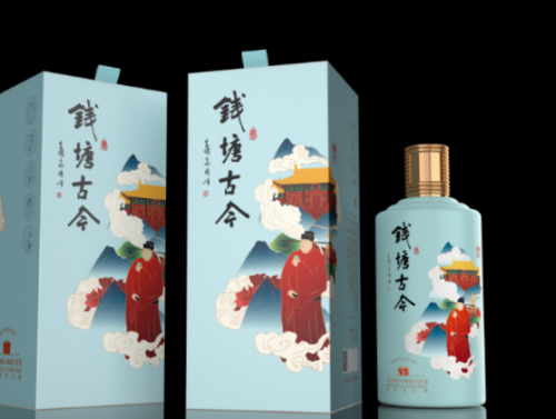 周峰老师题字百城酒业钱塘古今 酱香酱酒文化愈加香飘四溢