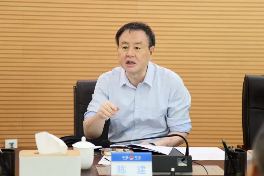 省司法厅陈建副厅长一行到湛江调研指导工作