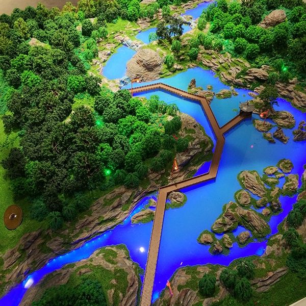 园林景观沙盘模型制作公司案例