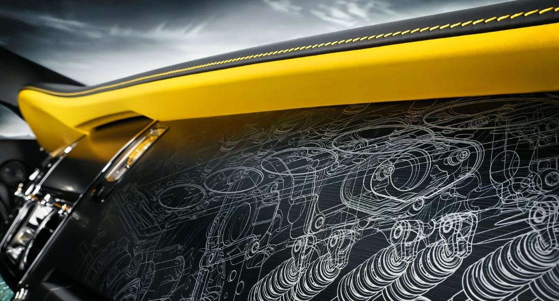 v12引擎限量12台魅影黑箭典藏版官图发布