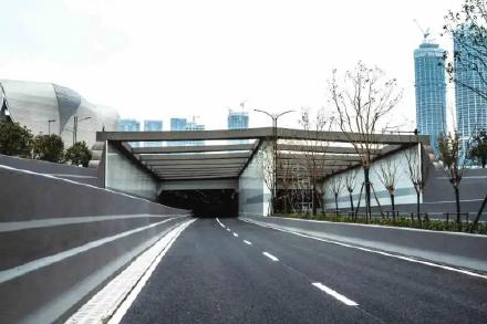 滨盛路下穿隧道,完工!