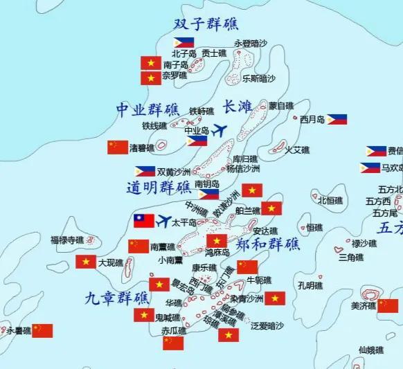 南海火艾礁,牛轭礁,南薰礁,这都是我们的宝岛