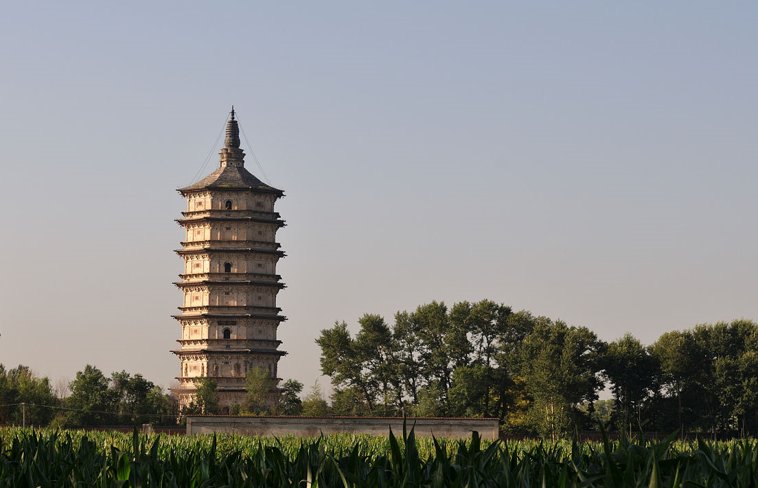 甘肃一古塔,古名安庆寺永寿塔,始建于西夏时期,承载了千年历史