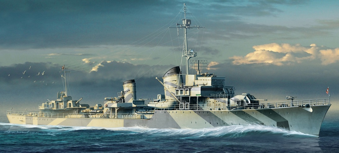 第三帝国的海军重建之路——海上轻骑驱逐舰