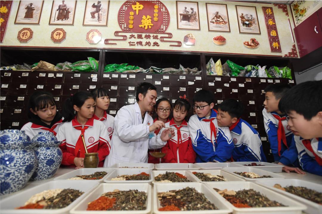 奉新县中医院开展中医药文化进校园活动