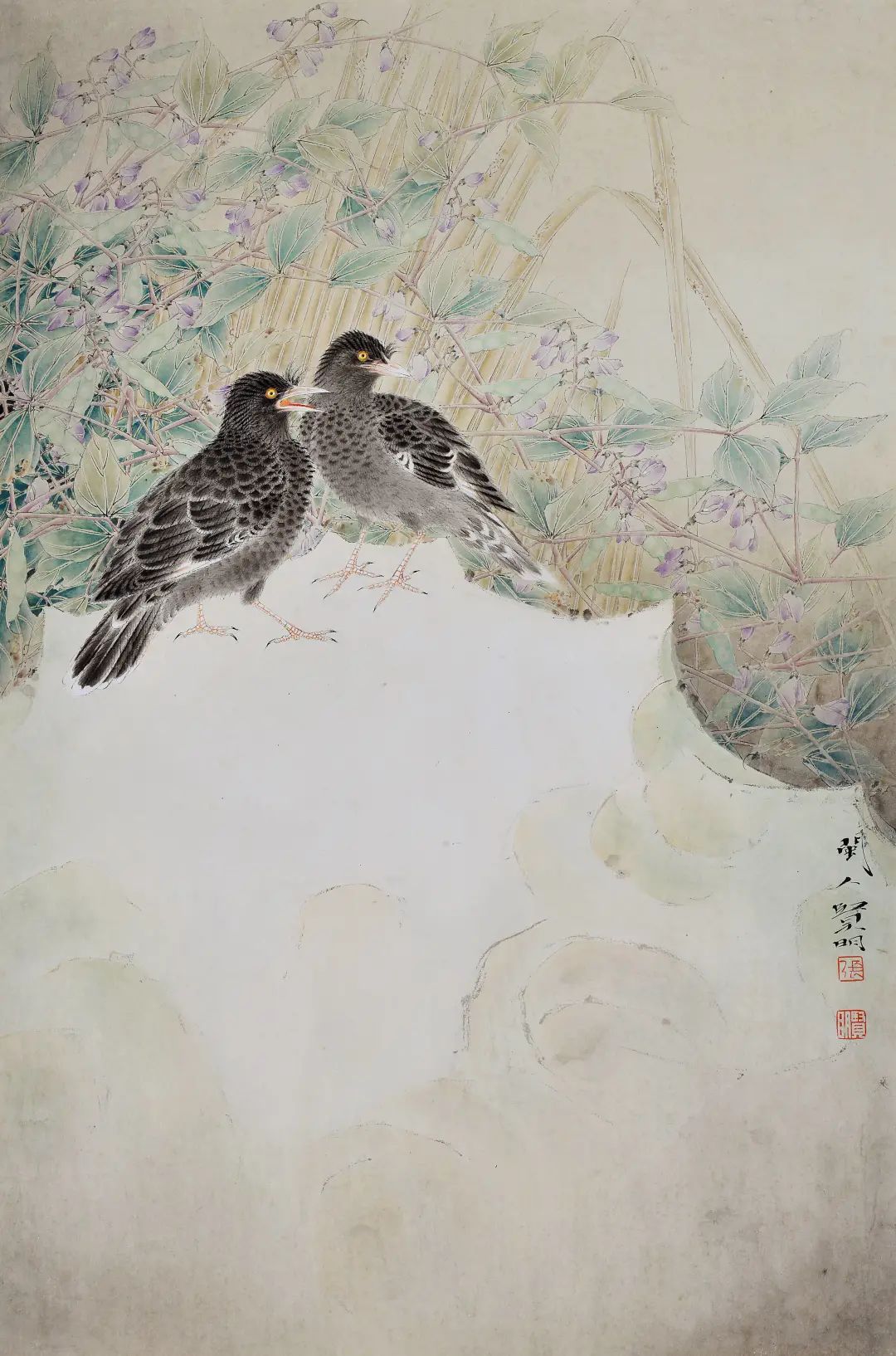 安然若素—张贤明花鸟画展5月9日开展