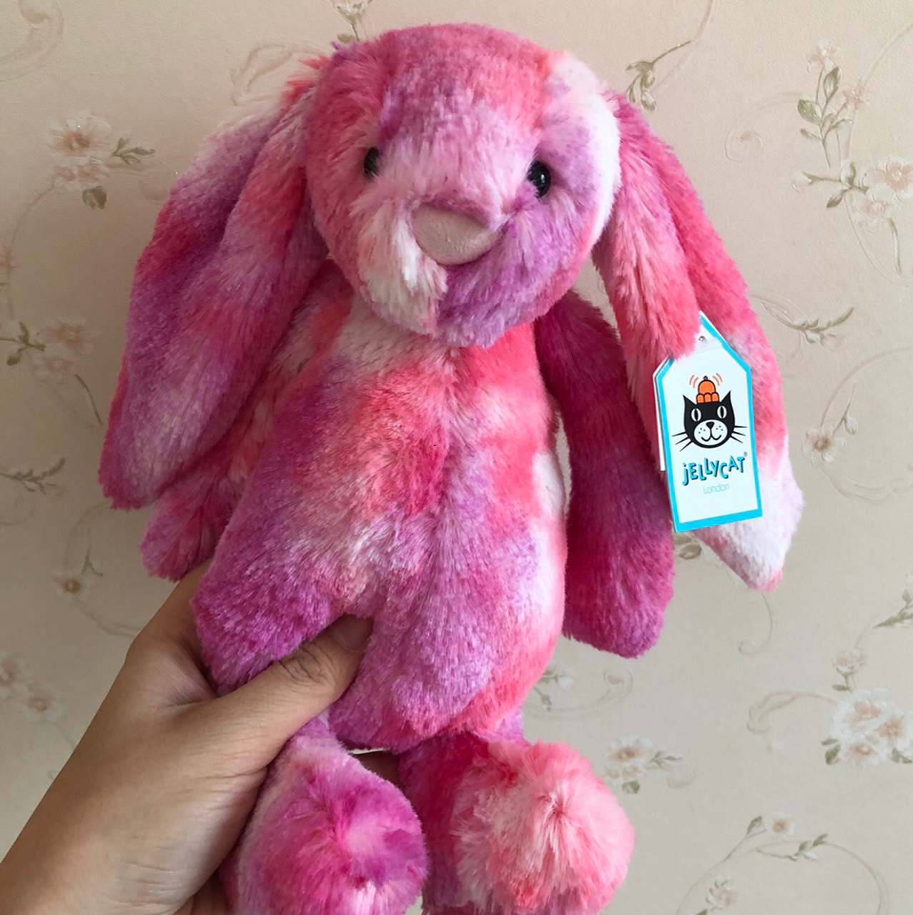 英国jellycat邦尼兔 宝宝安抚玩偶 毛绒玩具  自从有了宝宝,我就变成