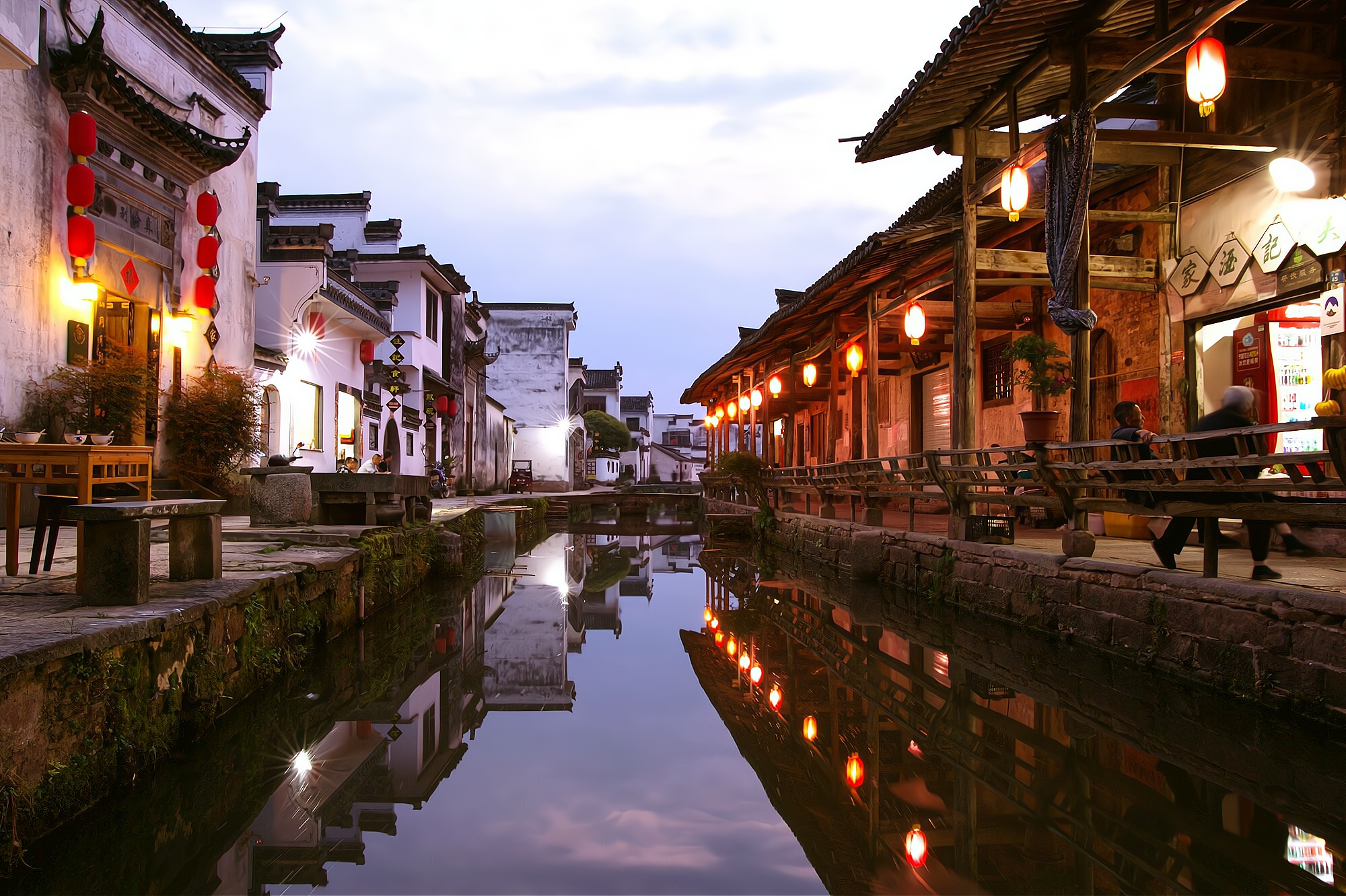 千年古村唐模,中国历史文化名村,被誉为"中国水口园林第一村"