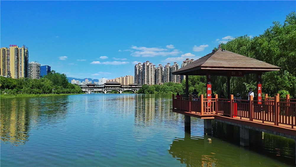 广元人家门口的南河湿地公园,已经私藏了整个春天!