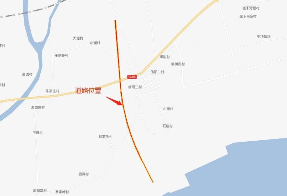 泊里董家口信阳路一期拟建设