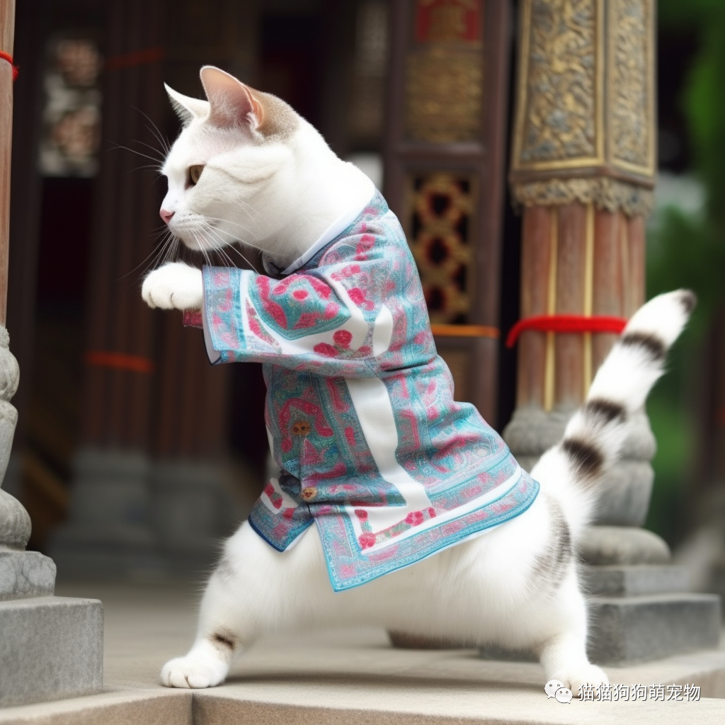 猫咪练太极?12张令人捧腹的猫咪功夫照片!