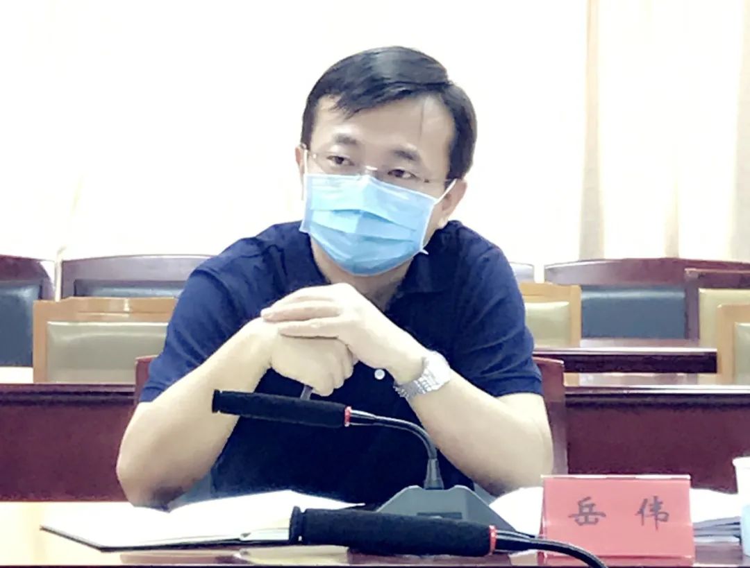 团中央机关党委副书记岳伟一行到我区调研