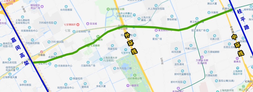 漕宝路快速路图片