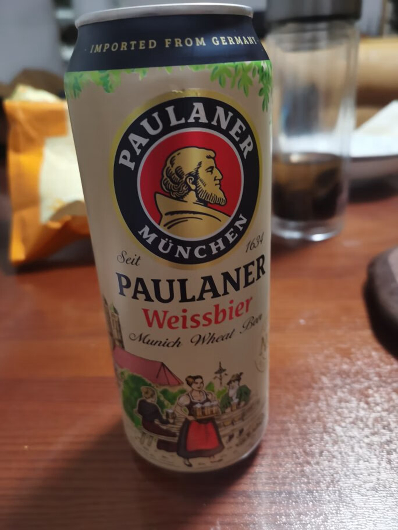 德国名啤保拉纳白啤酒,浓郁香醇,清爽醇厚,传统慕尼黑风味