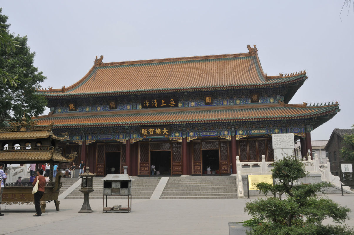 天津香火旺盛的寺庙,是天津市最大的佛教寺院,属全国重点寺院