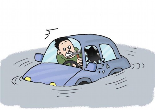 专家支招车被困水中,地铁被水淹,城市遇洪水如何应对 每部车里须备一