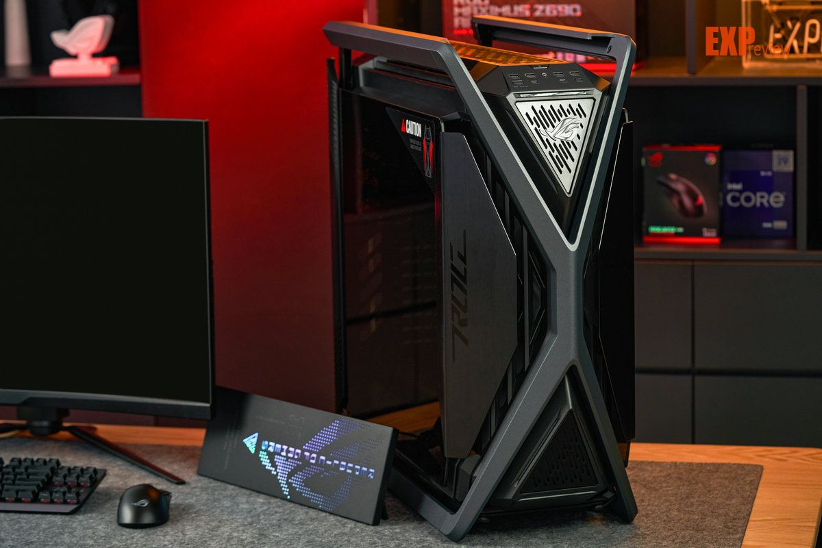 华硕rog创世神机箱评测:尽显个性,玩法多样的高端电竞机箱