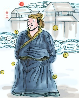 西汉时期的商人影响了国家财政收入,因此被实行措施控制