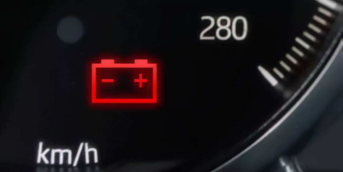 众泰e200电池故障灯图片