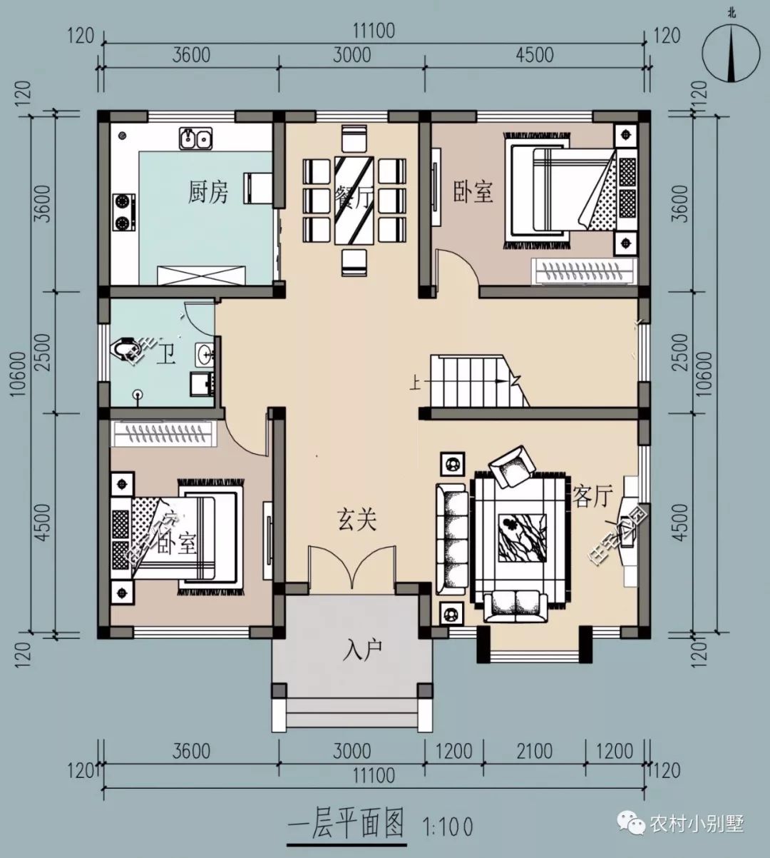 8套精美漂亮农村别墅全套图纸,第7套洋气,第8套实用